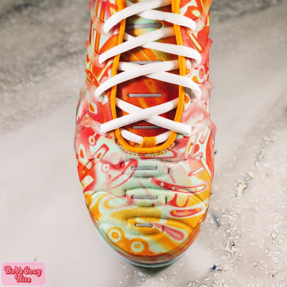 Nike Air VaporMax Plus QS Orange Dip Dye - Picture 5 of 11